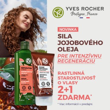 Nová rada starostlivosti o vlasy od rastlinnej kozmetiky Yves Rocher
