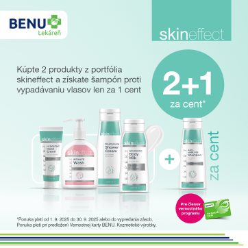 Nezmeškajte septembrovú akciu v BENU Lekárni!