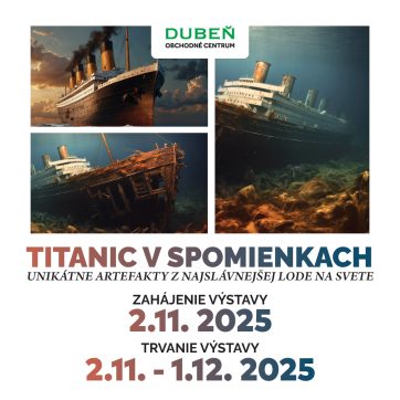 Titanic zakotví v Žiline: Výstava, ktorá vás vtiahne do príbehu legendy