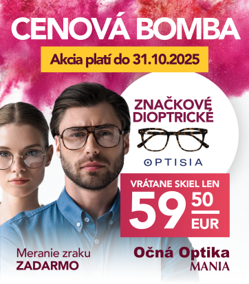 Cenová bomba v Optika Mania