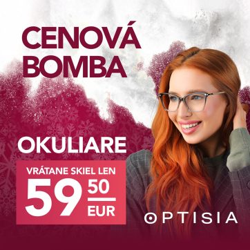 Cenová BOMBA v Optika MANIA!