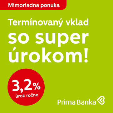 Terminovaný vklad so super úrokom!